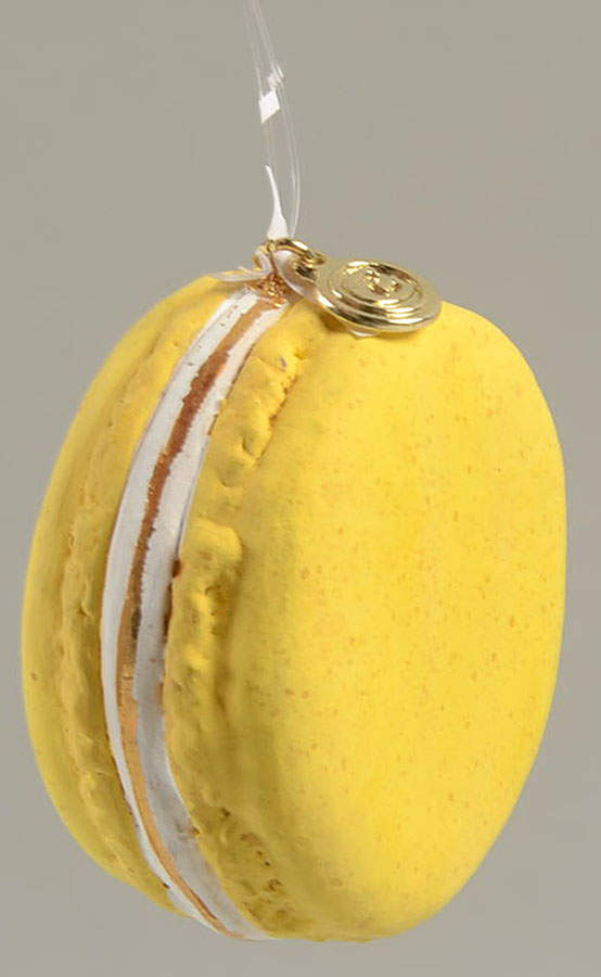 Giftware Macaron Orn Yellow by One Hundred 80 Degrees-1