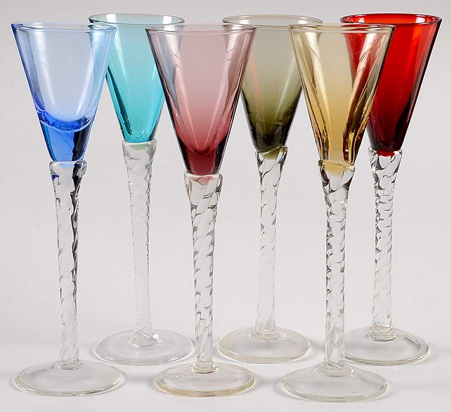 Twist Cordial - Set of 6 by Circleware Crystal-1