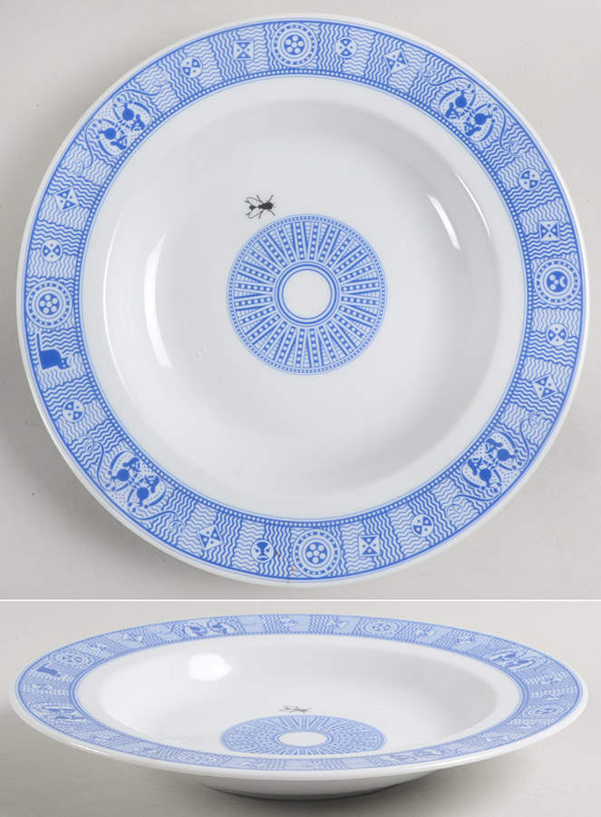 Things Could Be Worse Rim Soup Bowl by Calamityware-1