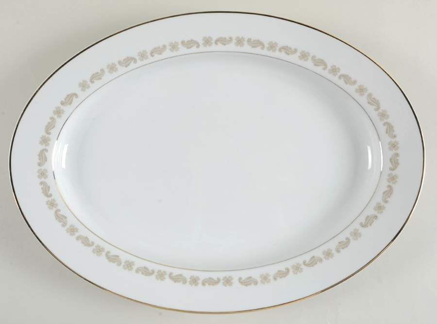 Anniversary 16" Oval Serving Platter by Yamaka-1