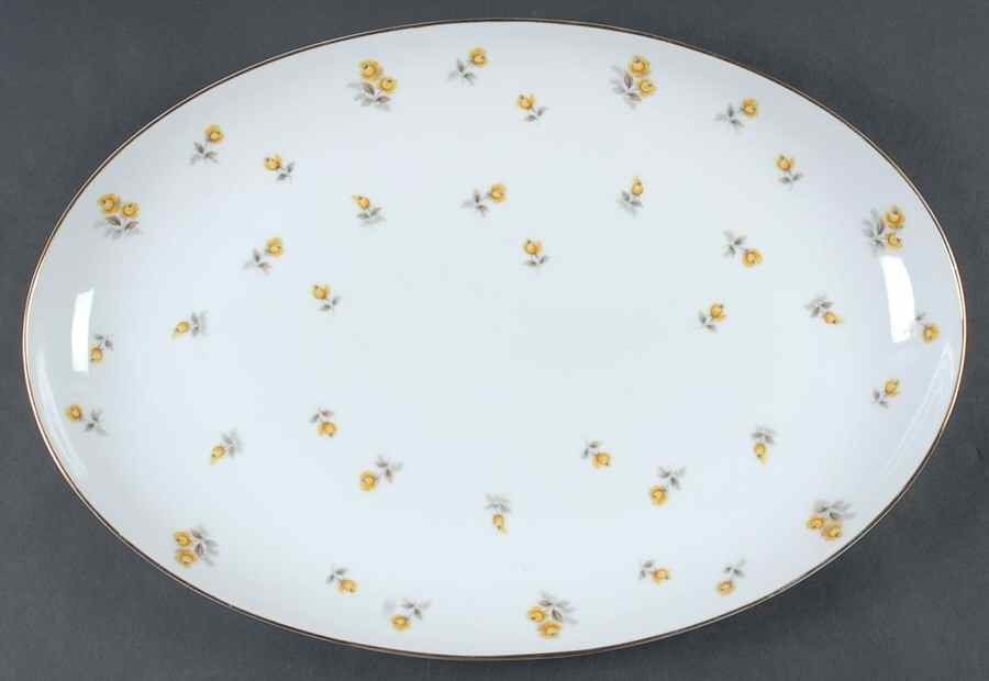 Ariel 16" Oval Serving Platter by Yamaka-1