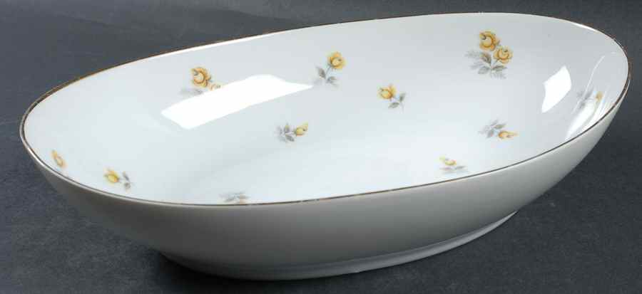 Ariel 10" Oval Vegetable Bowl by Yamaka-1