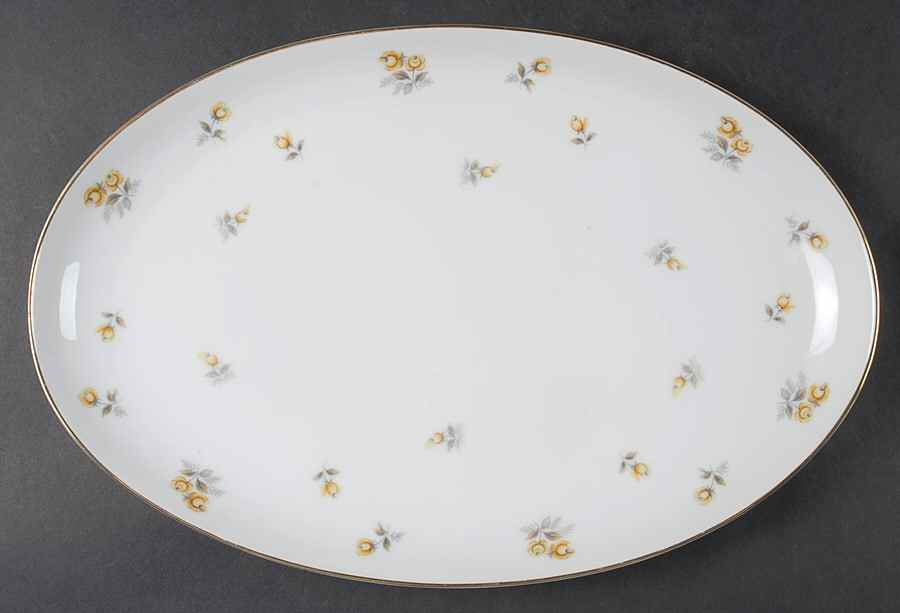 Ariel 14" Oval Serving Platter by Yamaka-1