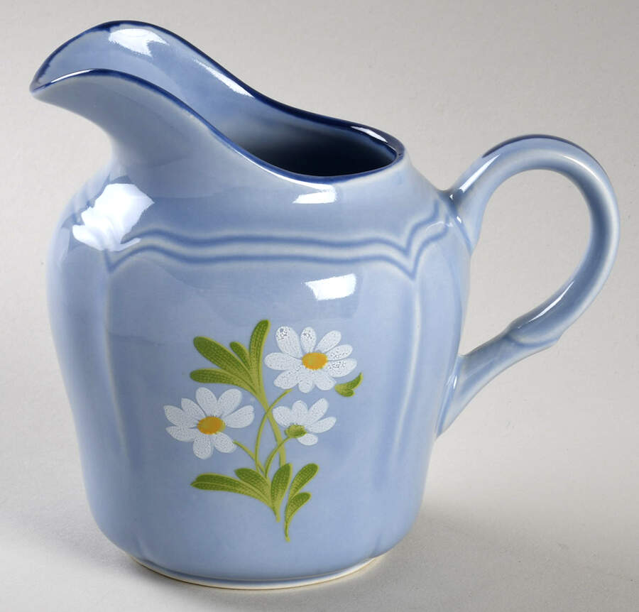 Auberge Blue Creamer by Yamaka-1