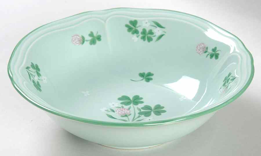 Auberge Green Coupe Cereal Bowl by Yamaka-1