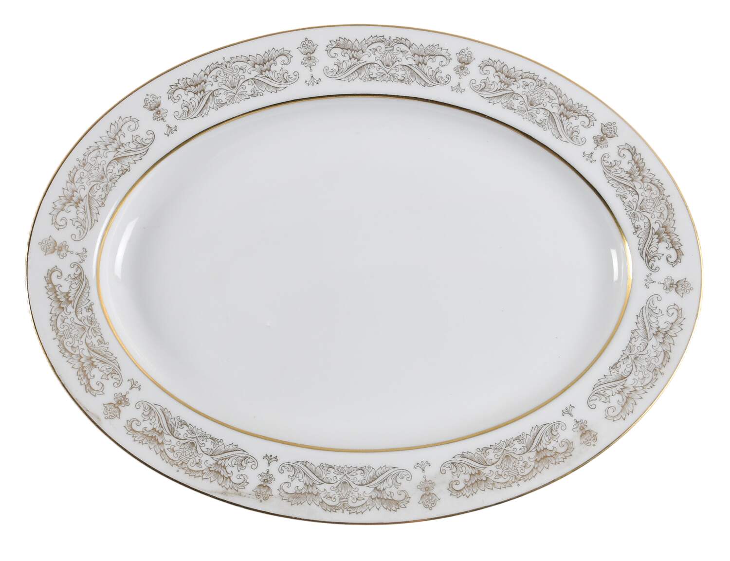 Cambridge 14" Oval Serving Platter by Yamaka-1