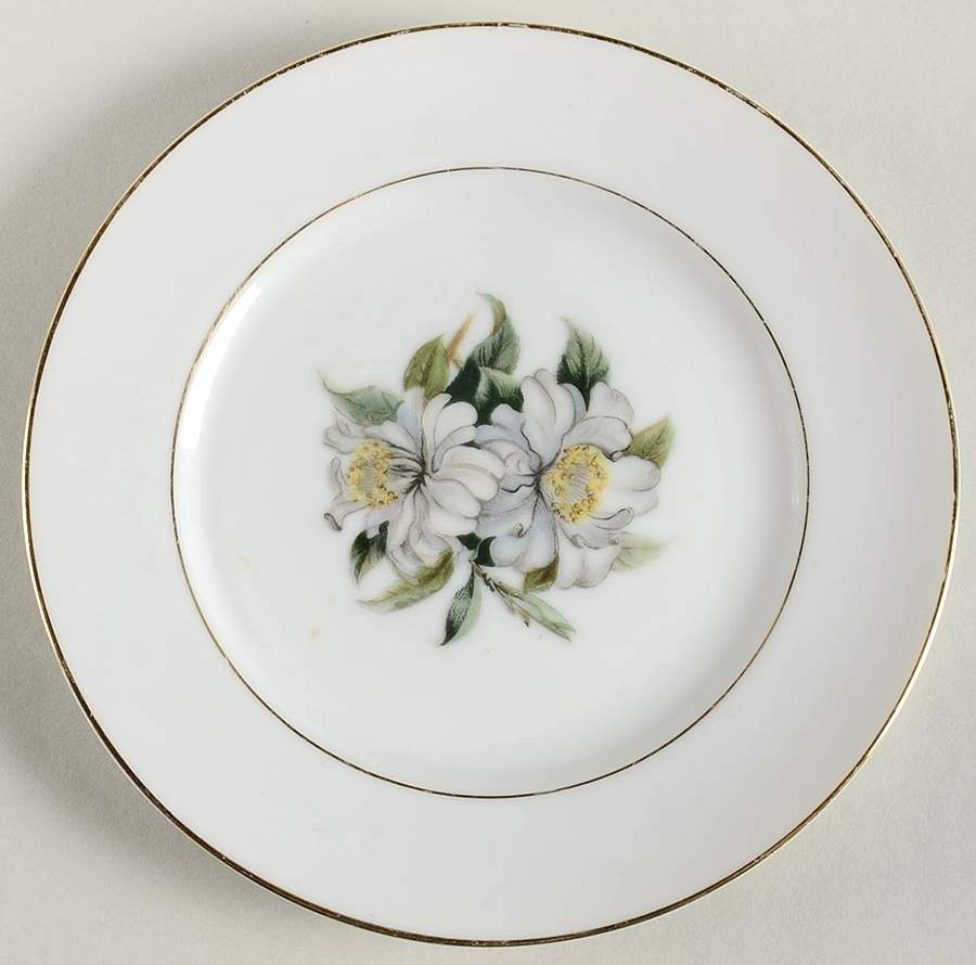 Camille Bread & Butter Plate by Yamaka-1