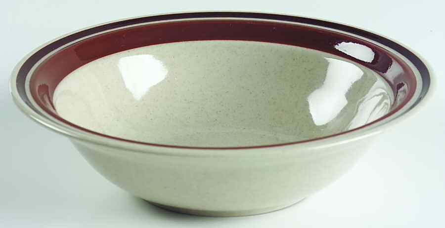 Chateau Sienna Brown Rim Cereal Bowl by Yamaka-1