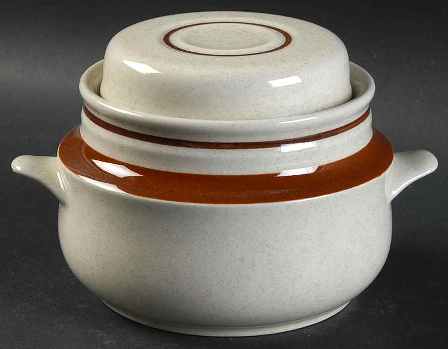 Chateau Sienna Brown Sugar Bowl & Lid by Yamaka-1