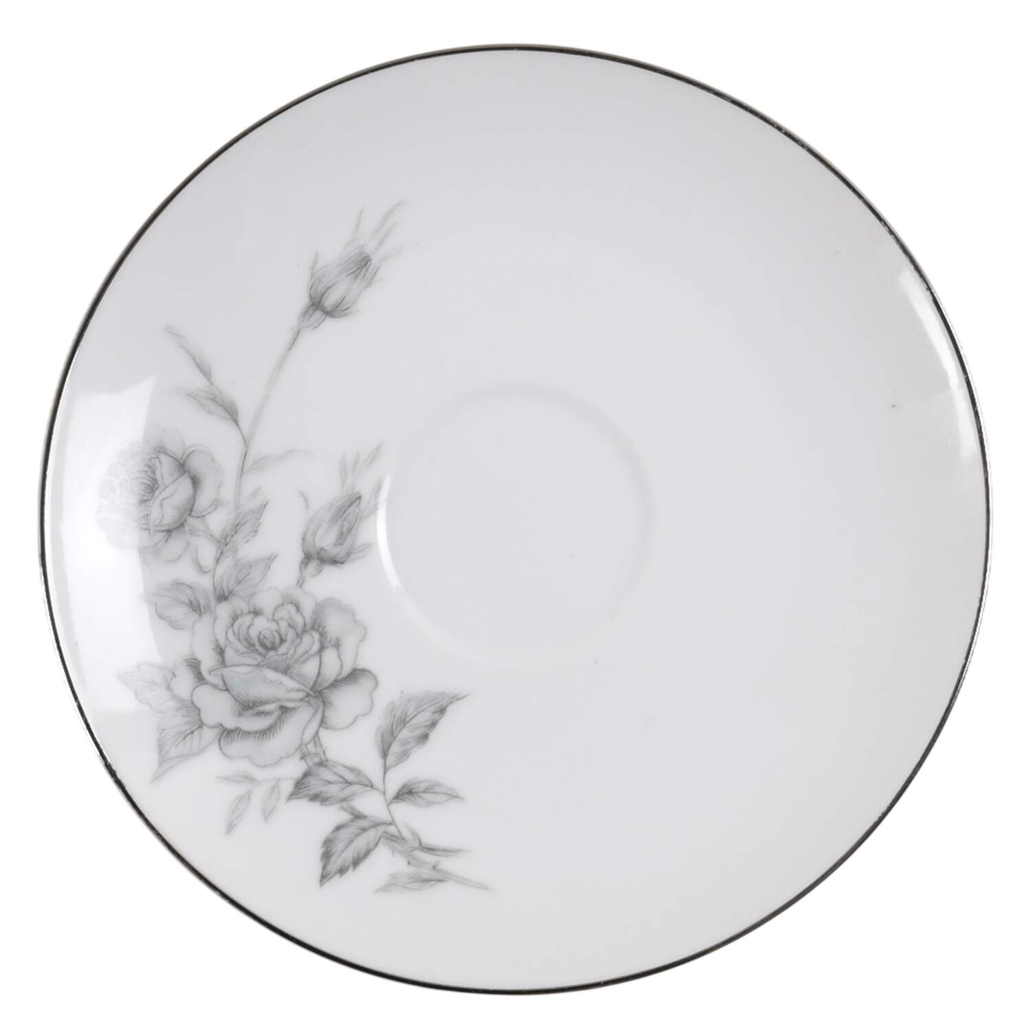 Chateau Rose Saucer by Yamaka-1