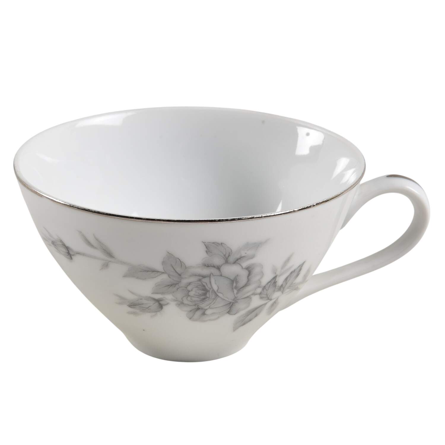 Chateau Rose Flat Cup by Yamaka-1