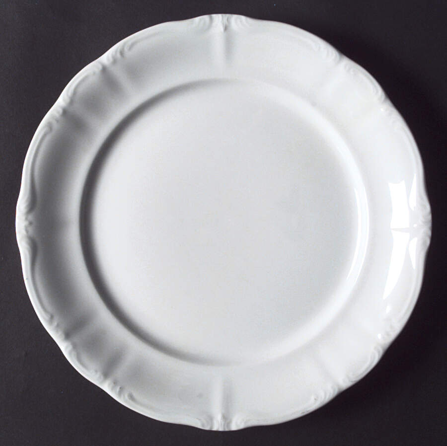 Classic Baroque Dinner Plate by Yamaka-1