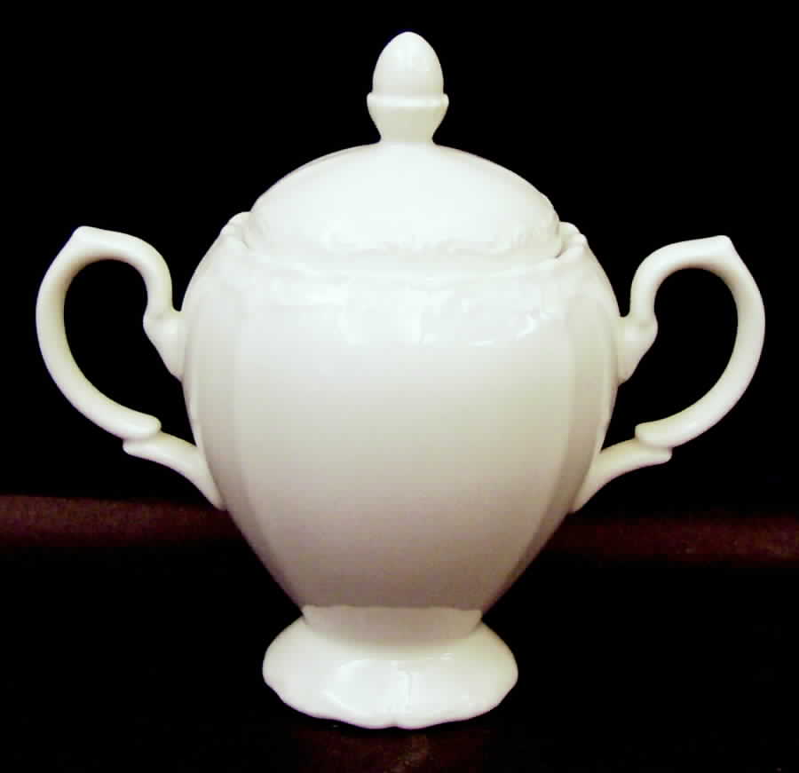 Classic Baroque Sugar Bowl & Lid by Yamaka-1
