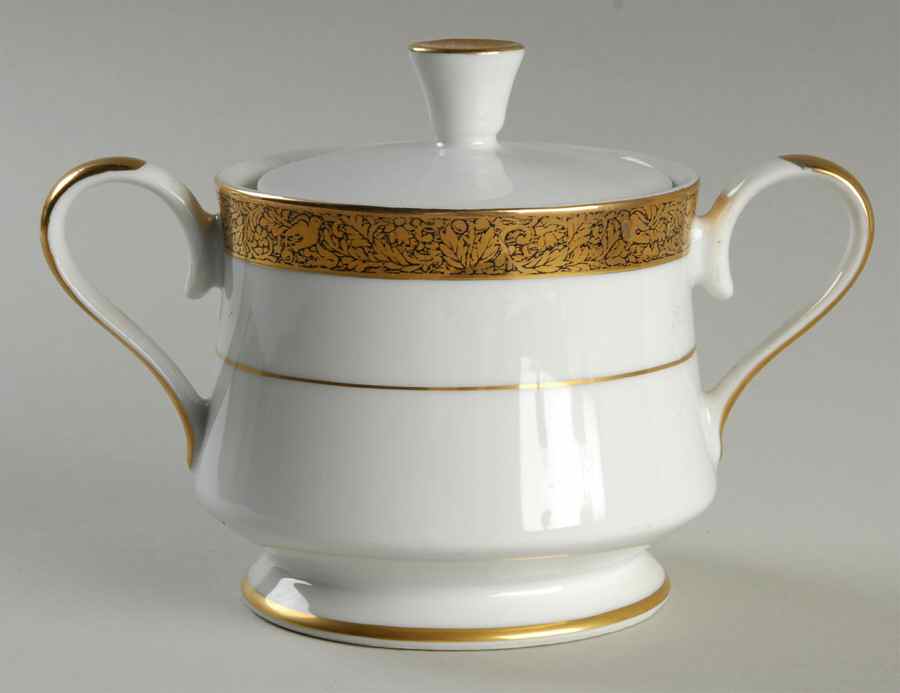 Contessina Sugar Bowl & Lid by Yamaka-1