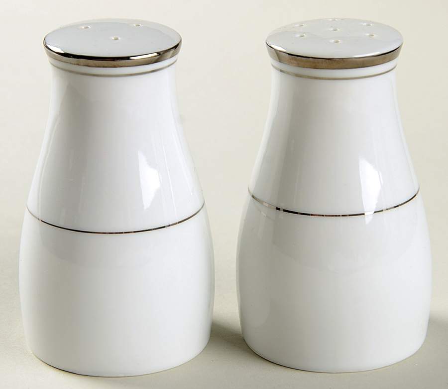 Crown Platino Salt & Pepper Set by Yamaka-1
