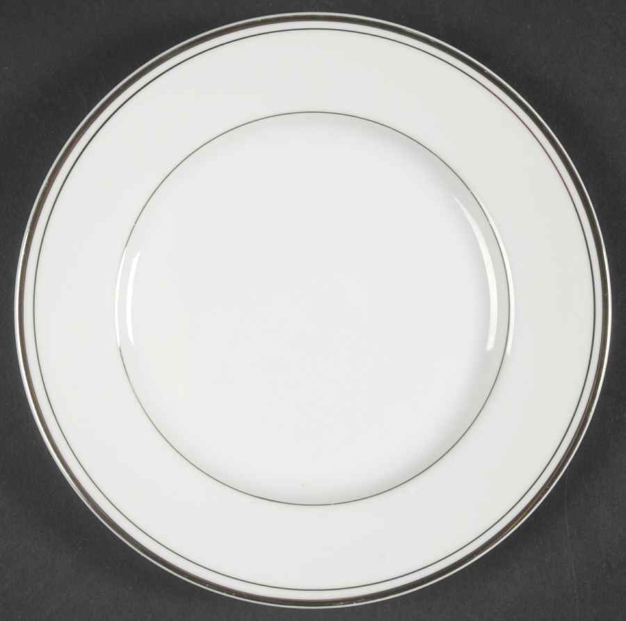Crown Platino Bread & Butter Plate by Yamaka-1