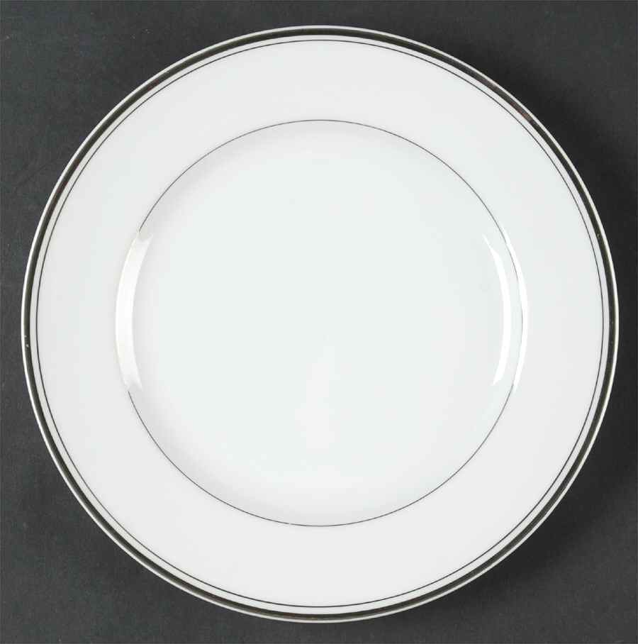 Crown Platino Salad Plate by Yamaka-1