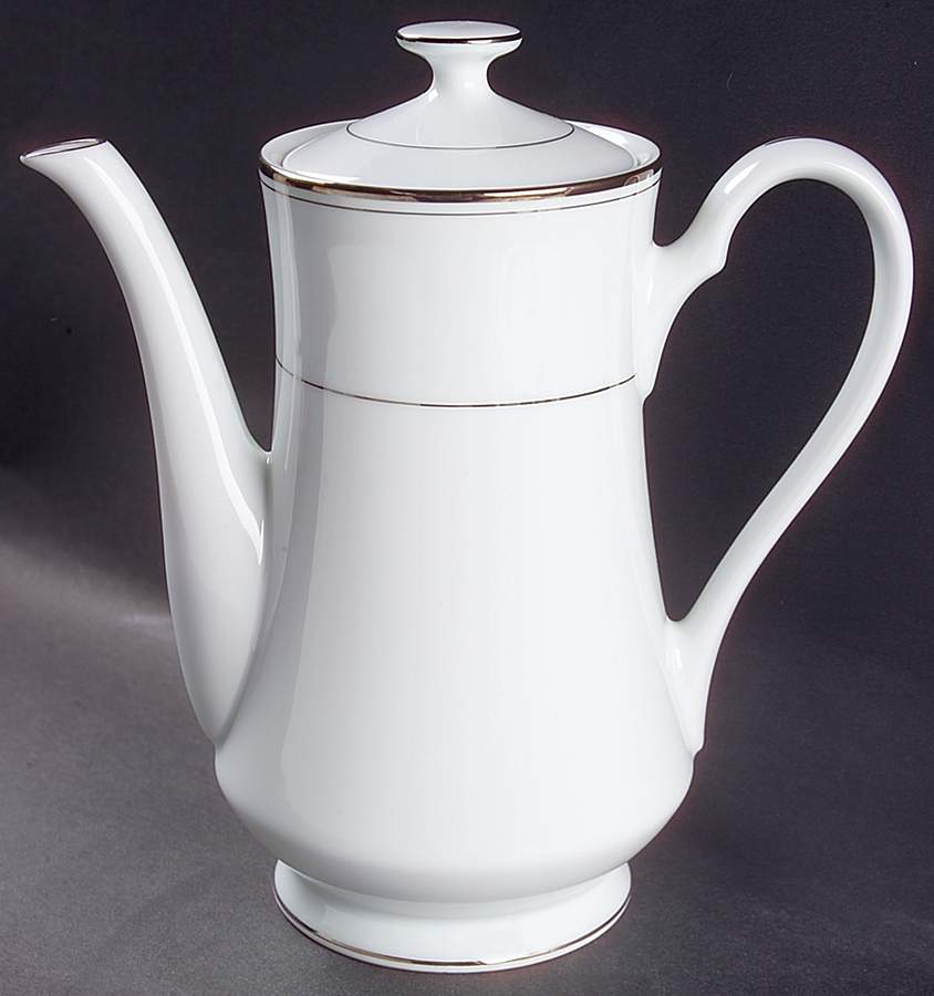 Crown Platino Coffee Pot & Lid by Yamaka-1