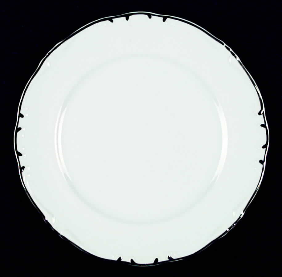 Danube Dinner Plate by Yamaka-1