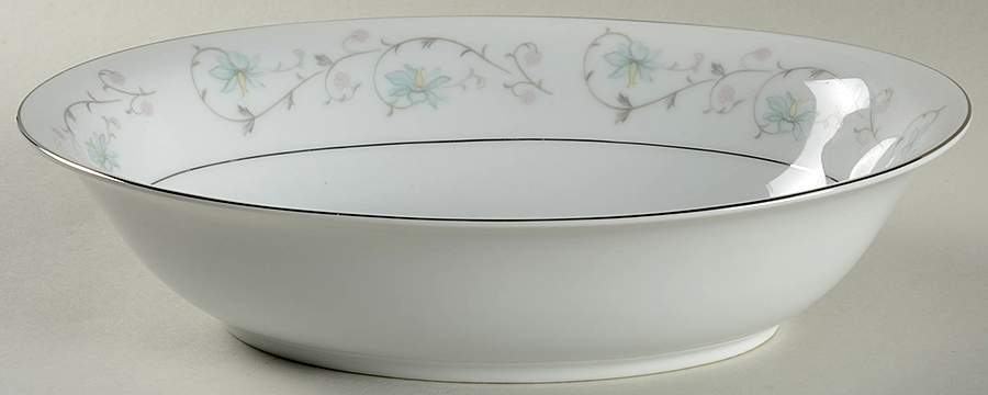 Delicate 10" Oval Vegetable Bowl by Yamaka-1