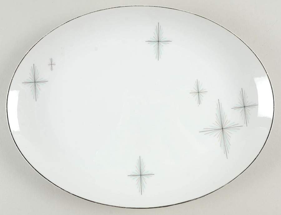 Echo 12" Oval Serving Platter by Yamaka-1