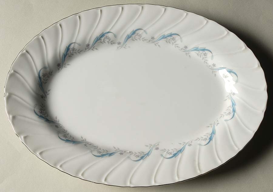 Elegance 12" Oval Serving Platter by Yamaka-1