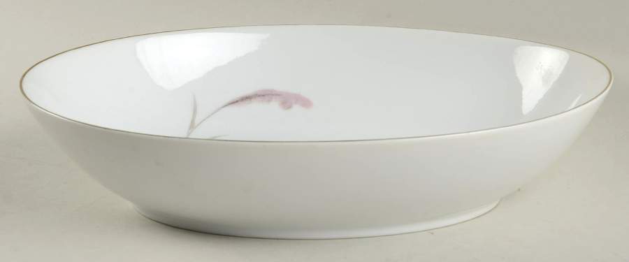 Feather 10" Oval Vegetable Bowl by Yamaka-1