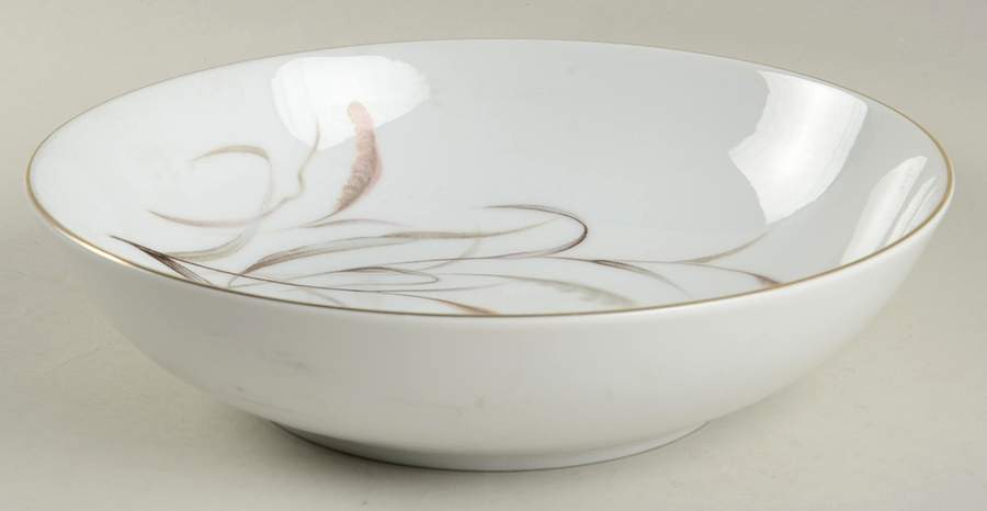 Feather 9" Round Vegetable Bowl by Yamaka-1