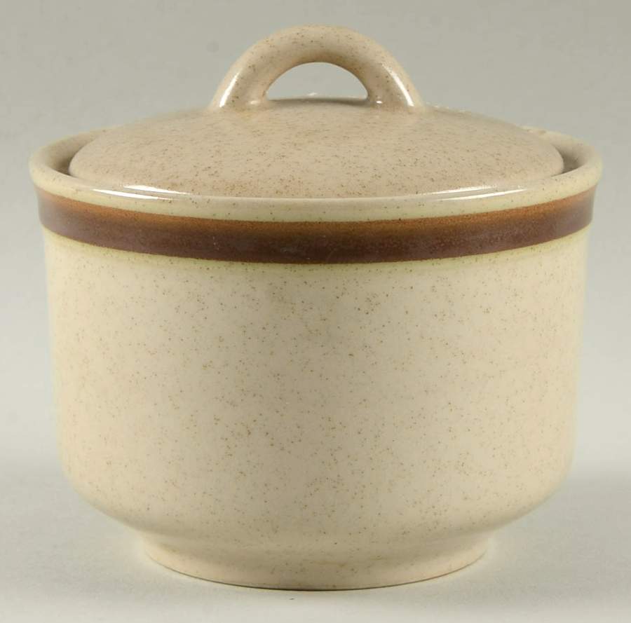 Flower Hill Sugar Bowl & Lid by Yamaka-1