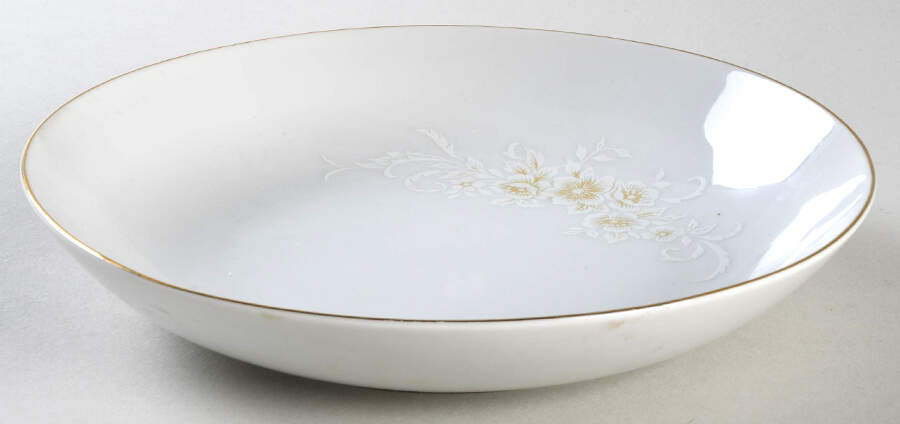 Gold Brocade Coupe Soup Bowl by Yamaka-1
