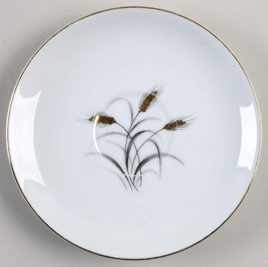 Golden Grain Saucer by Yamaka-1
