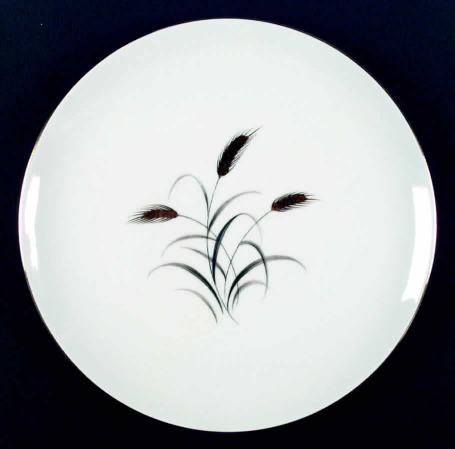 Golden Grain Dinner Plate by Yamaka-1