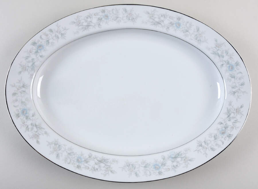 Grace 16" Oval Serving Platter by Yamaka-1
