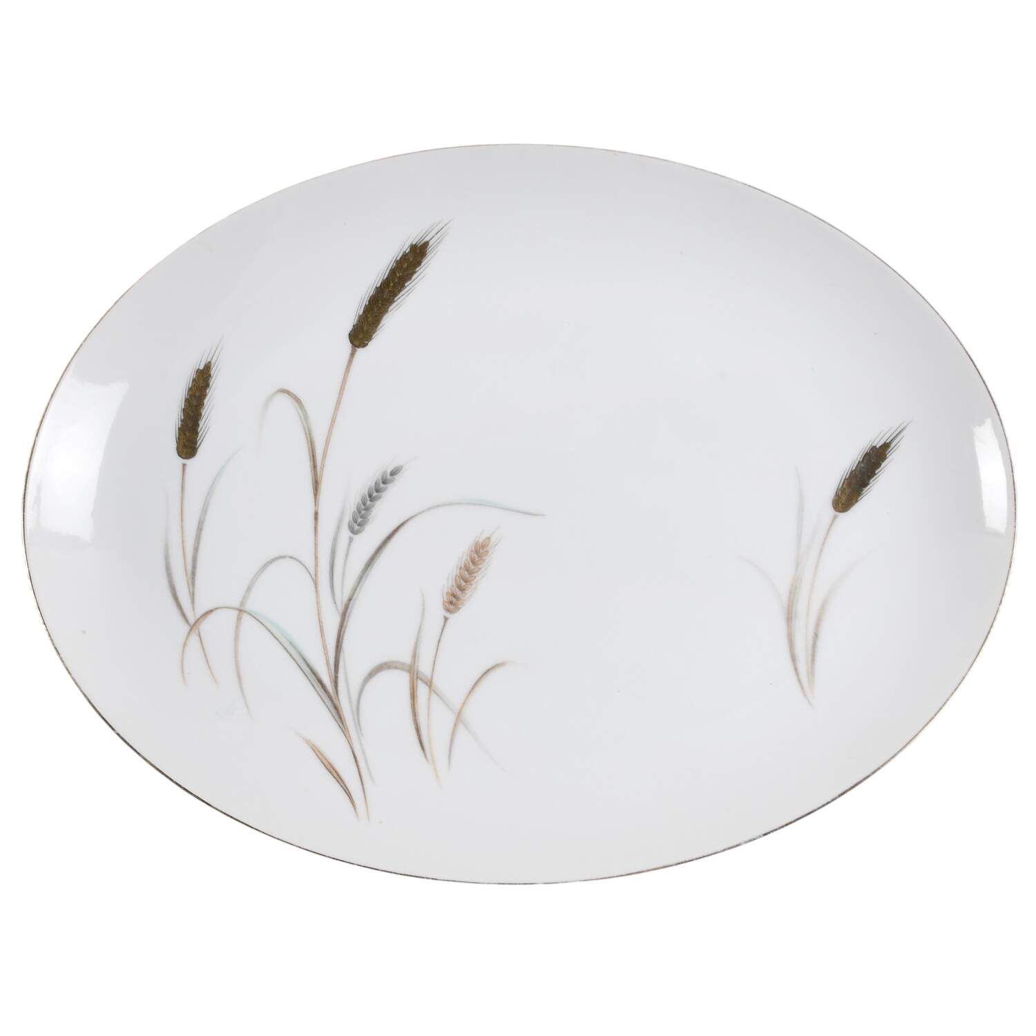 Harvest Queen 12" Oval Serving Platter by Yamaka-1