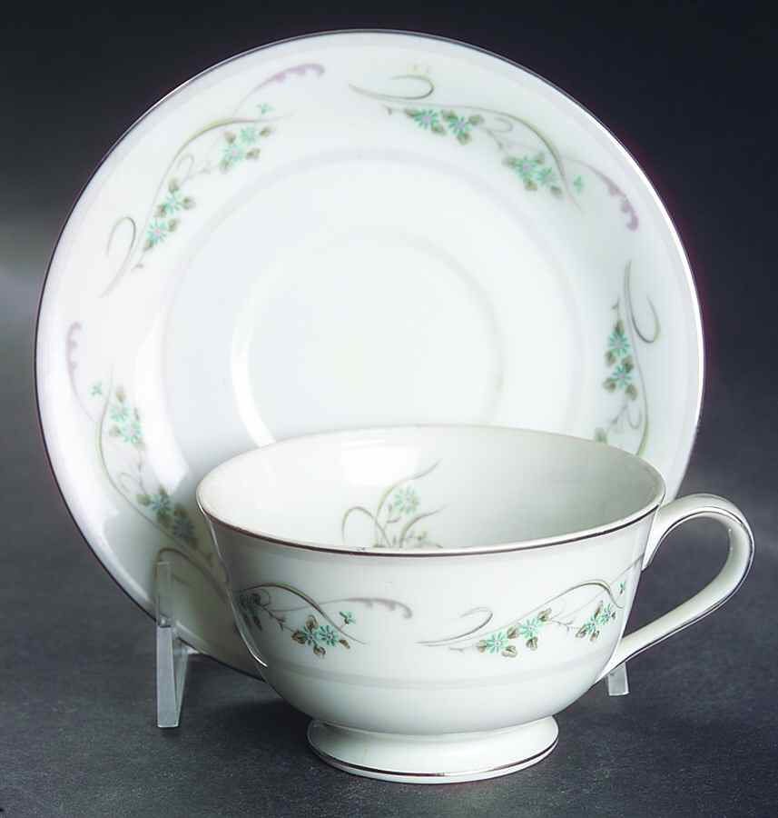 Inspiration Footed Cup & Saucer Set by Yamaka-1