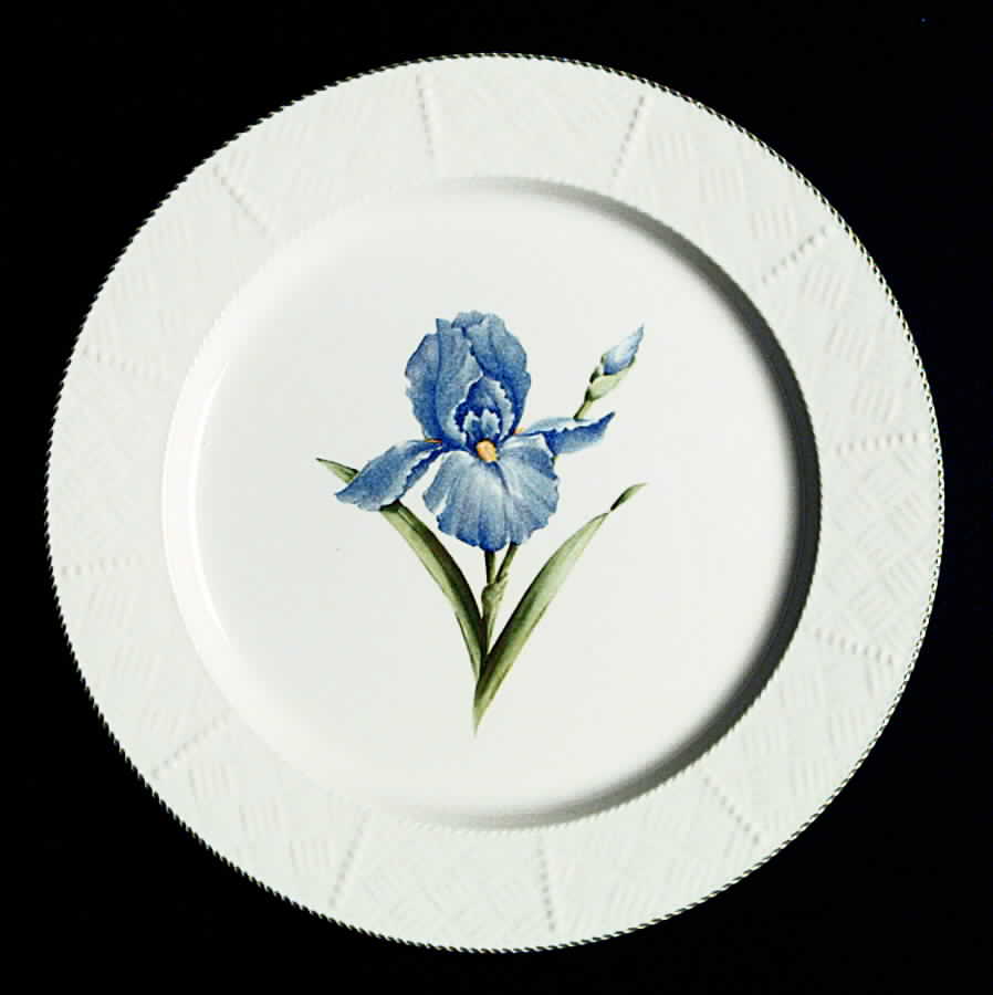 Iris Dinner Plate by Yamaka-1