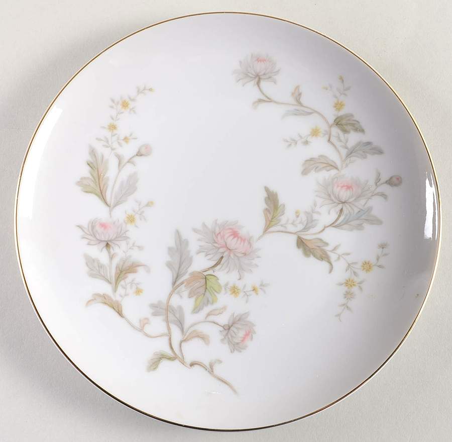 Kiku Salad Plate by Yamaka-1