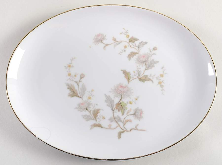 Kiku 12" Oval Serving Platter by Yamaka-1