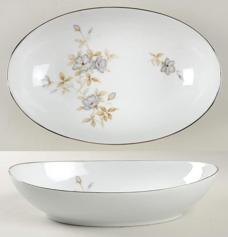 Maytime 10" Oval Vegetable Bowl by Yamaka-1