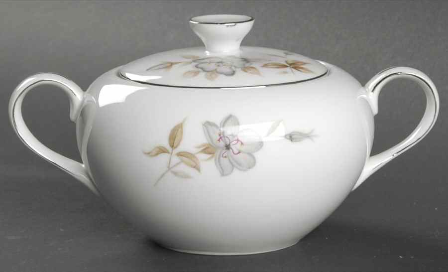 Maytime Sugar Bowl & Lid by Yamaka-1