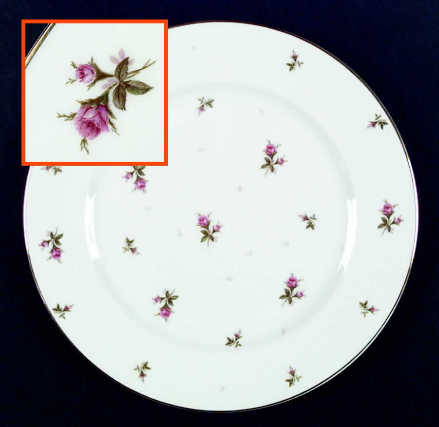 Minuet Dinner Plate by Yamaka-1
