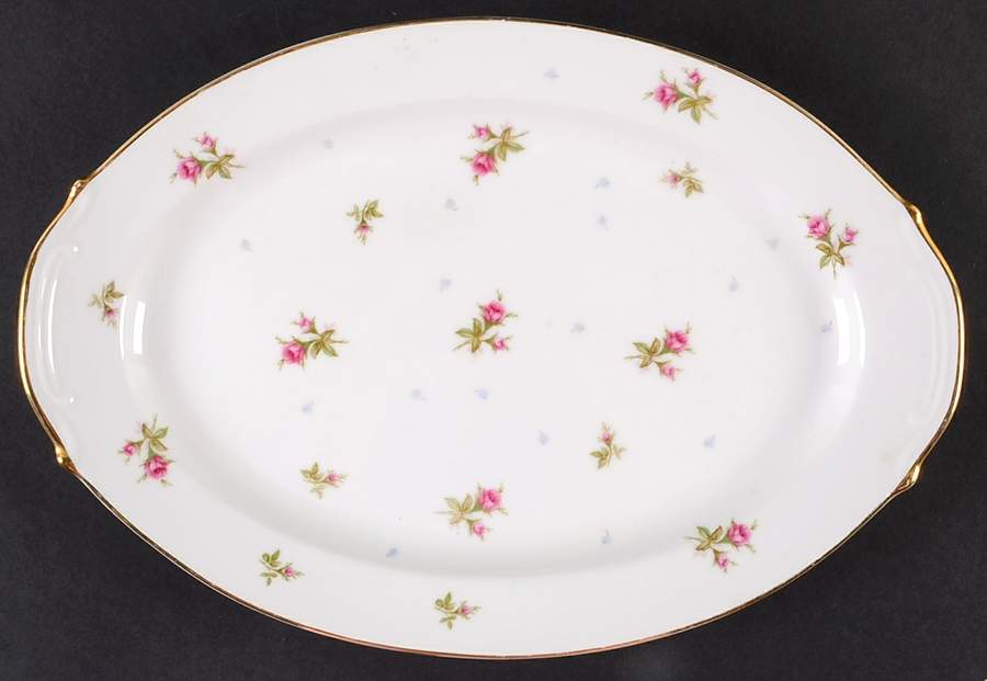 Minuet 12" Oval Serving Platter by Yamaka-1