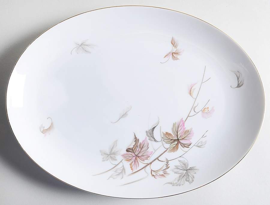 Montreal 12" Oval Serving Platter by Yamaka-1