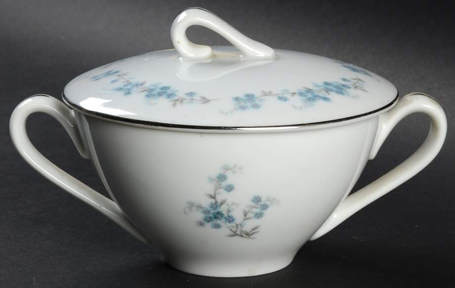 Nancy (Center Design) Sugar Bowl & Lid by Yamaka-1
