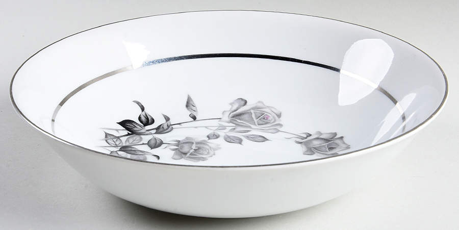 Nocturne 9" Round Vegetable Bowl by Yamaka-1