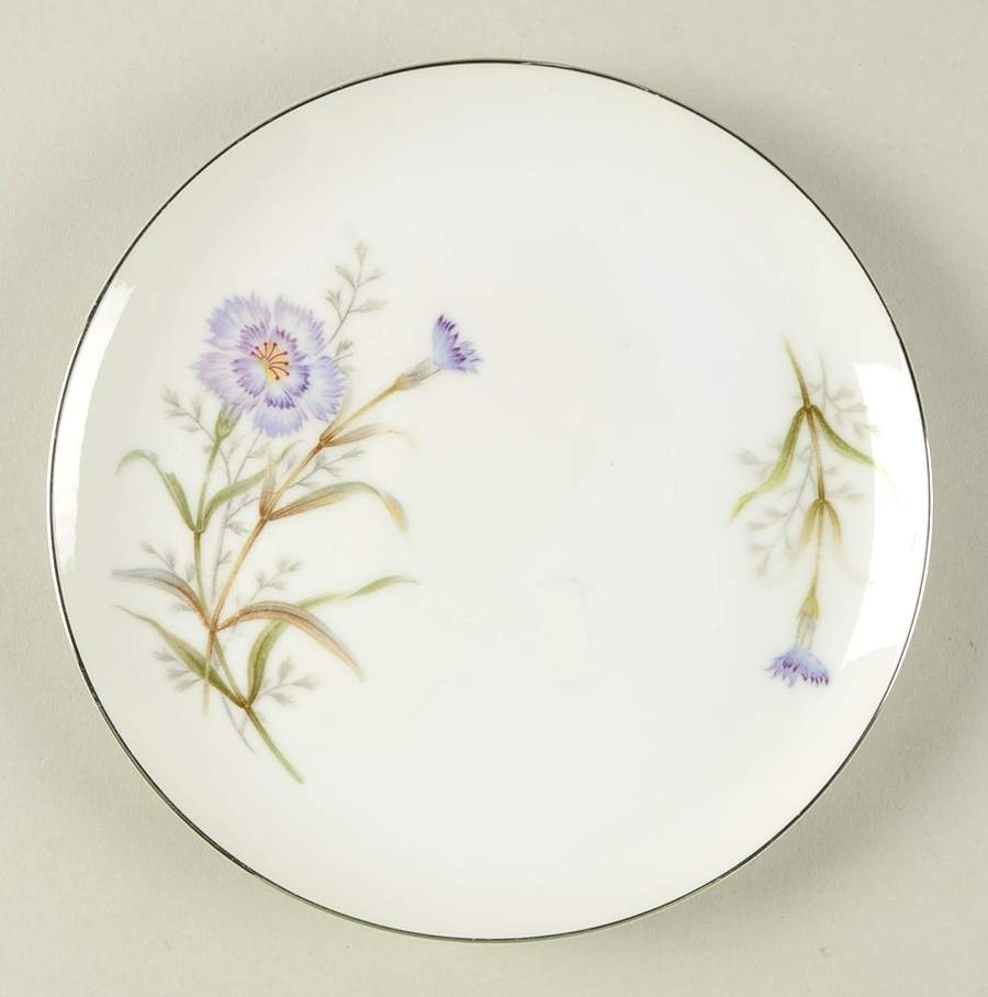 Periwinkle Bread & Butter Plate by Yamaka-1
