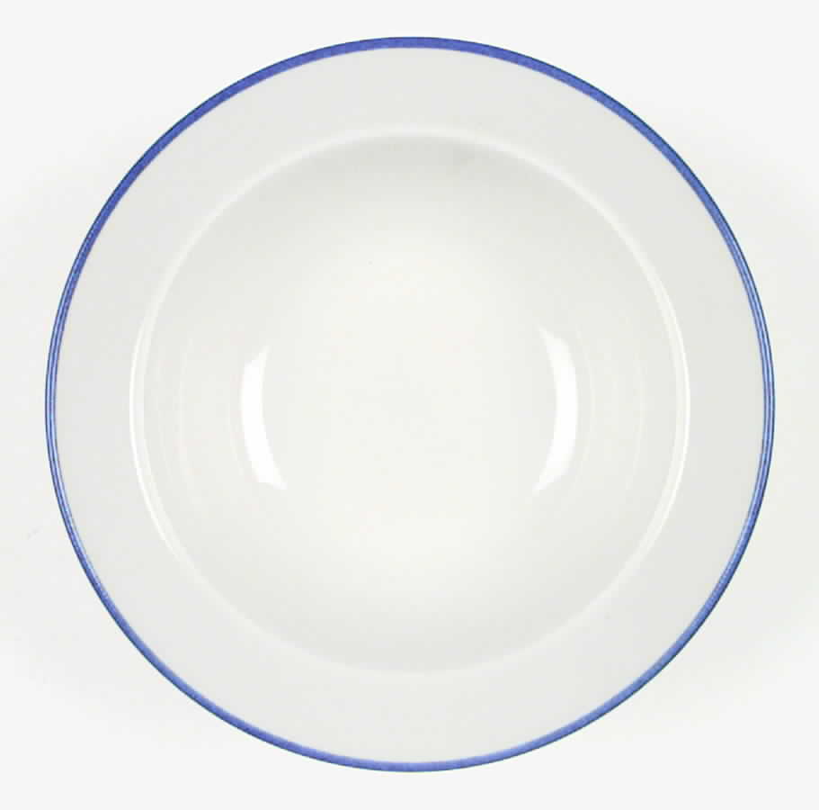 Picadilly Blue Rim Cereal Bowl by Yamaka-1