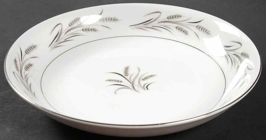 Platinum Wheat Coupe Soup Bowl by Yamaka-1