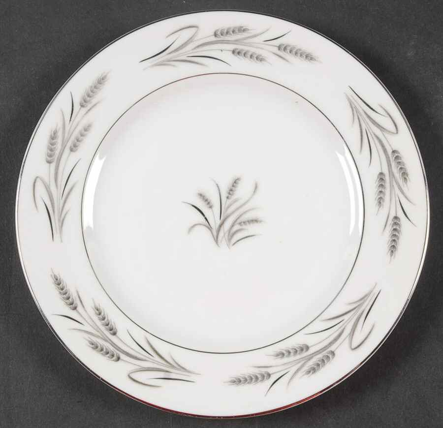 Platinum Wheat Bread & Butter Plate by Yamaka-1