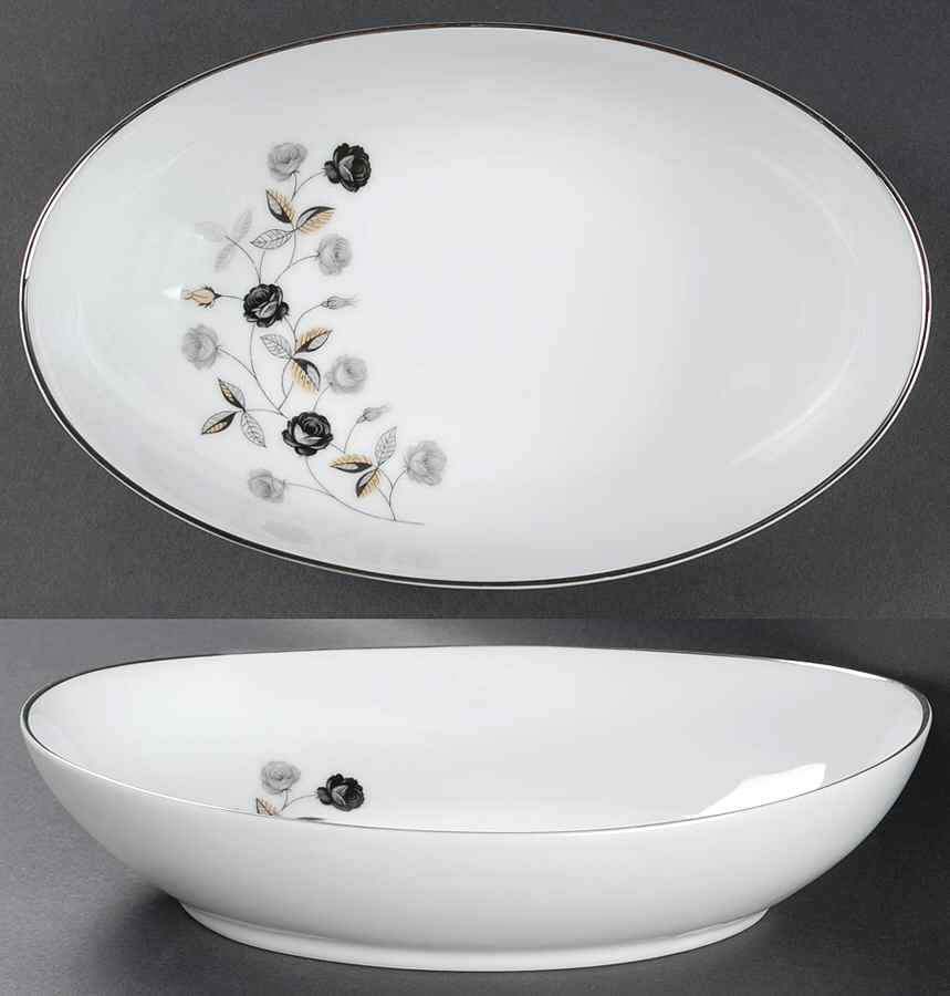 Prelude 10" Oval Vegetable Bowl by Yamaka-1